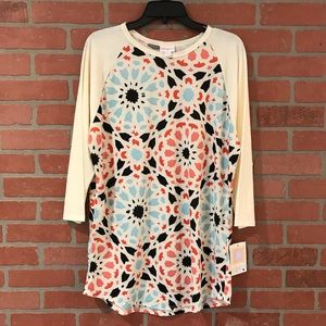 Lularoe Randy tee - 3/4 sleeve